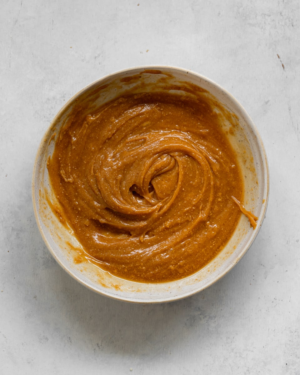 vegan peanut butter caramel.