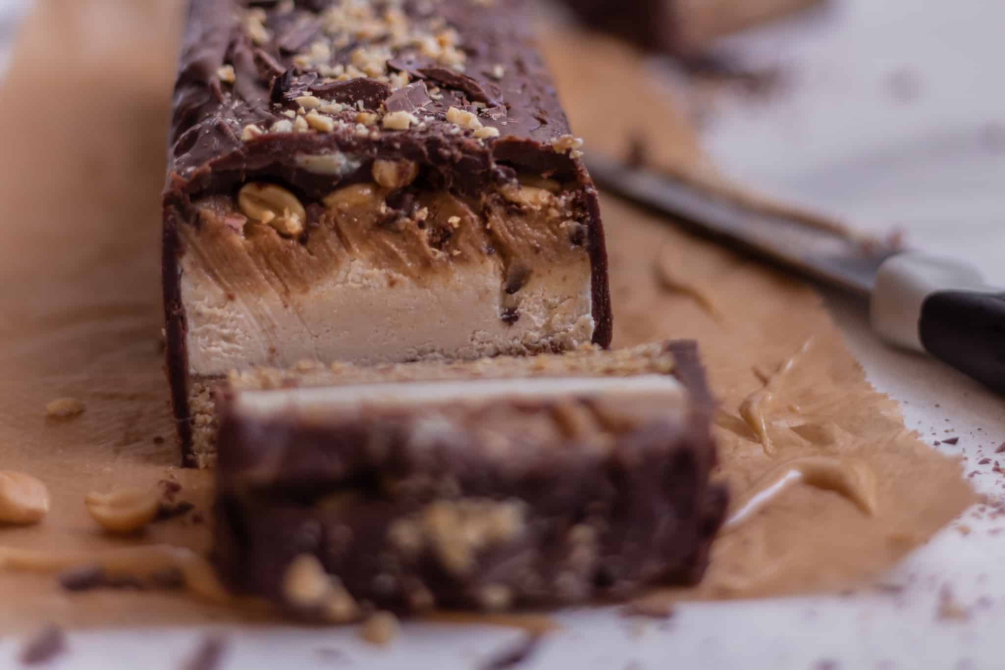 Giant vegan snickers bar recipe