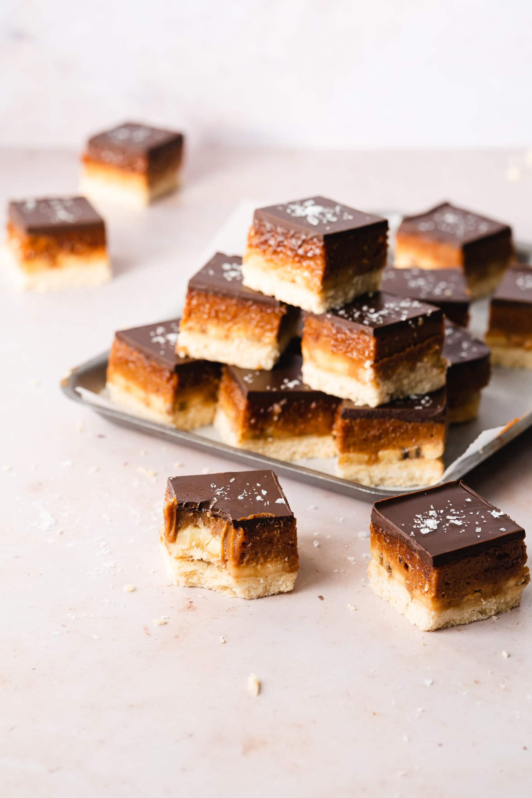Banoffee millionaires shortbread