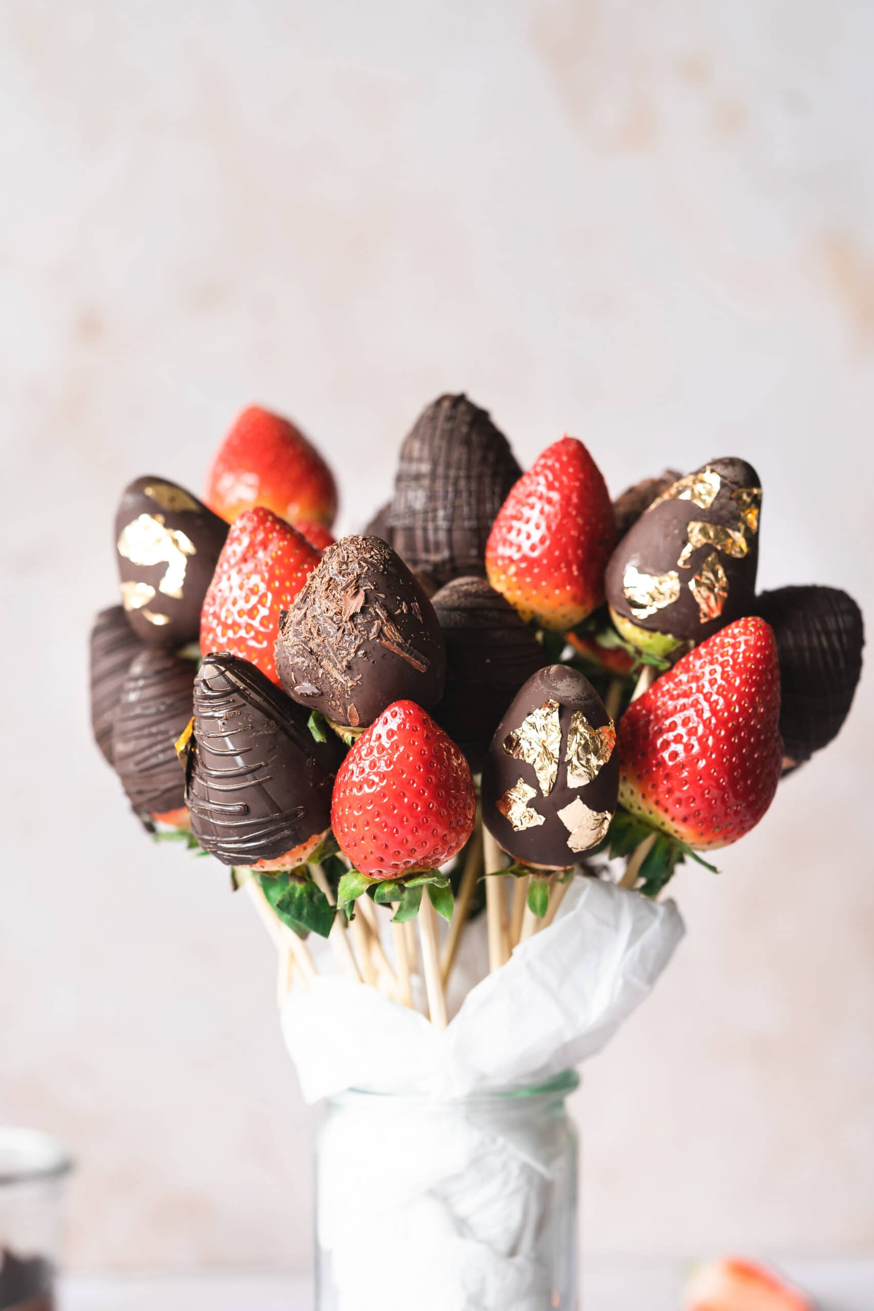 Chocolate Strawberry Bouquet Vegan Desserts Addicted To Dates