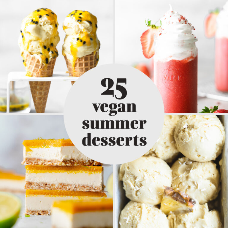 25 Vegan Summer Dessert Recipes