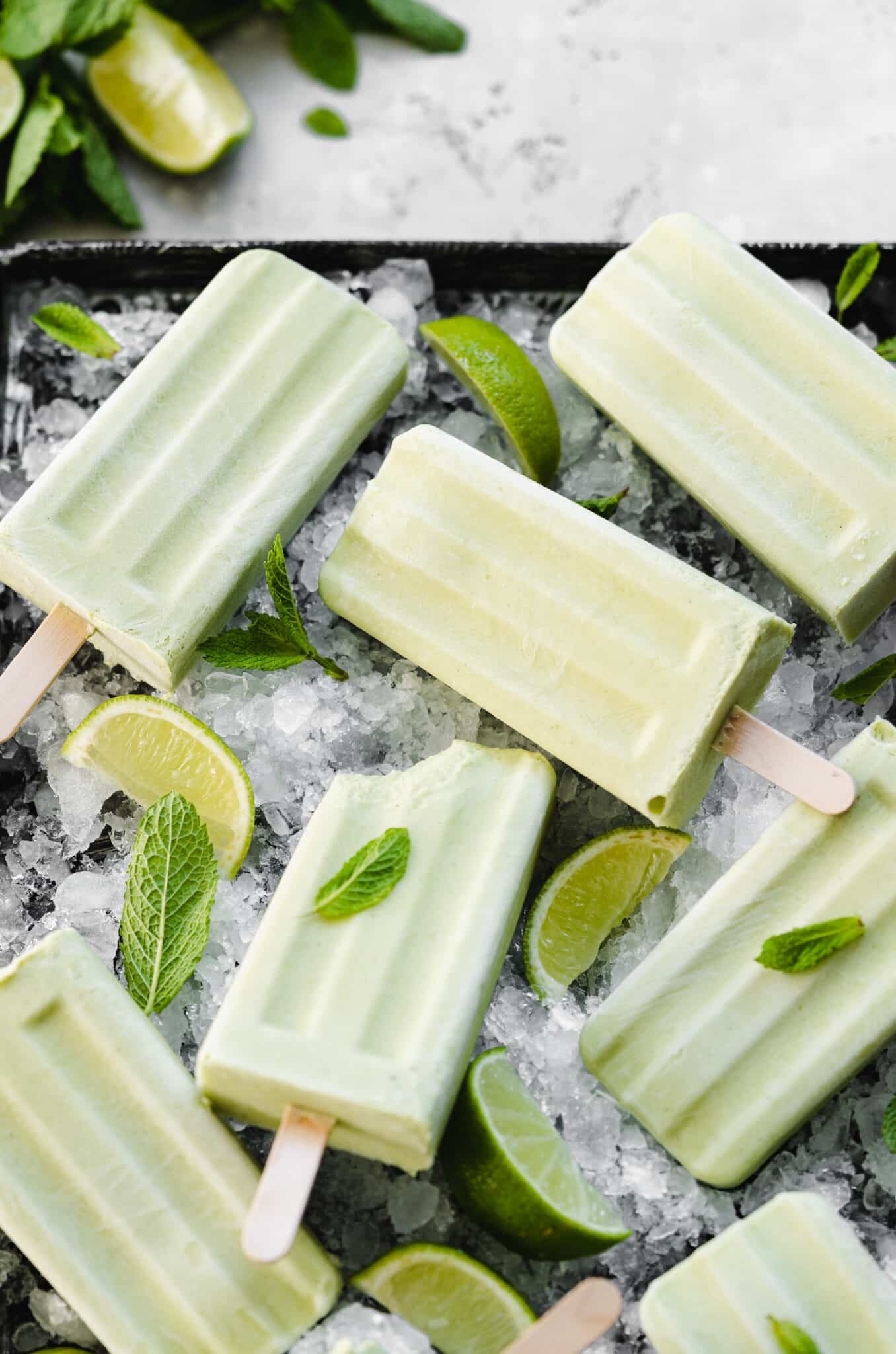 mojito popsicles