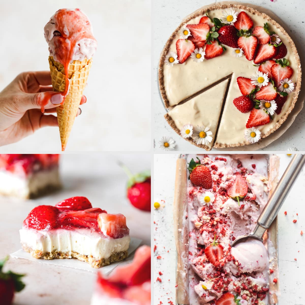 11 Vegan Strawberry Desserts