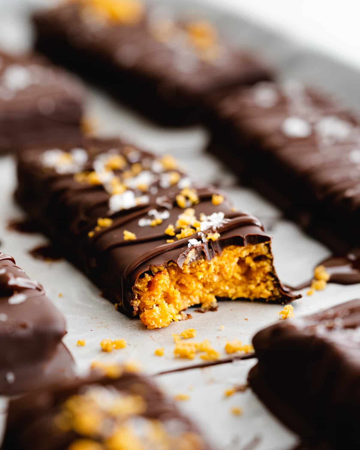 peanut butter finger chocolate bars.
