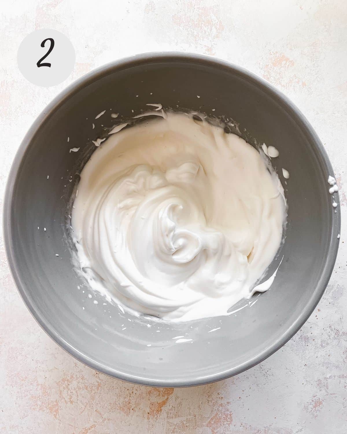 instructions on how to make vegan meringue.