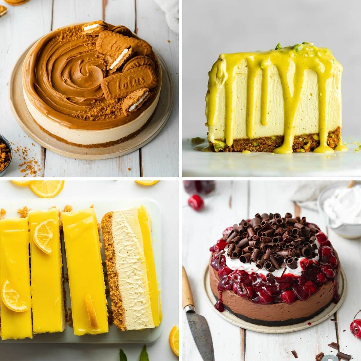 50+ Vegan Cheesecake Recipes (Baked & No-Bake)