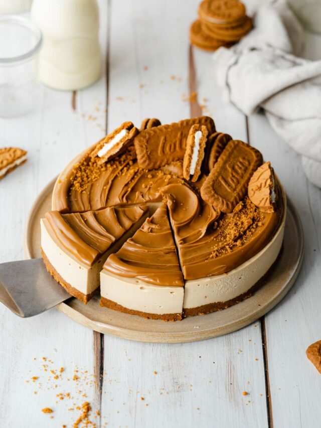 Vegan Biscoff Cheesecake Addicted to Dates