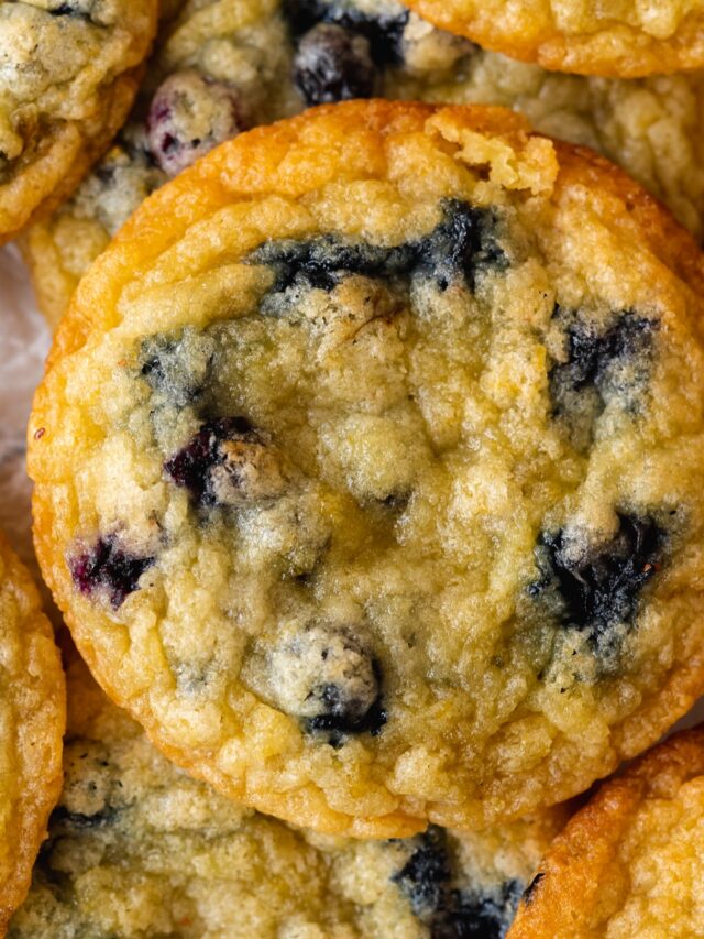 Vegan Lemon Blueberry Cookies – Hooked on Dates