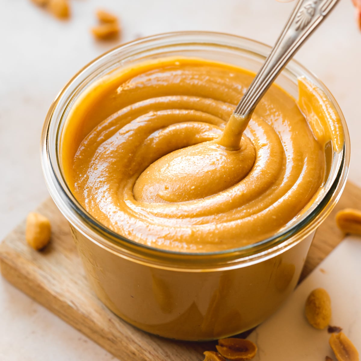 Creamy Homemade Peanut Butter