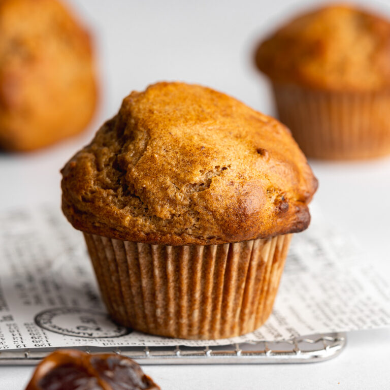 Easy Date Muffins (Nut Free, Refined Sugar-Free)