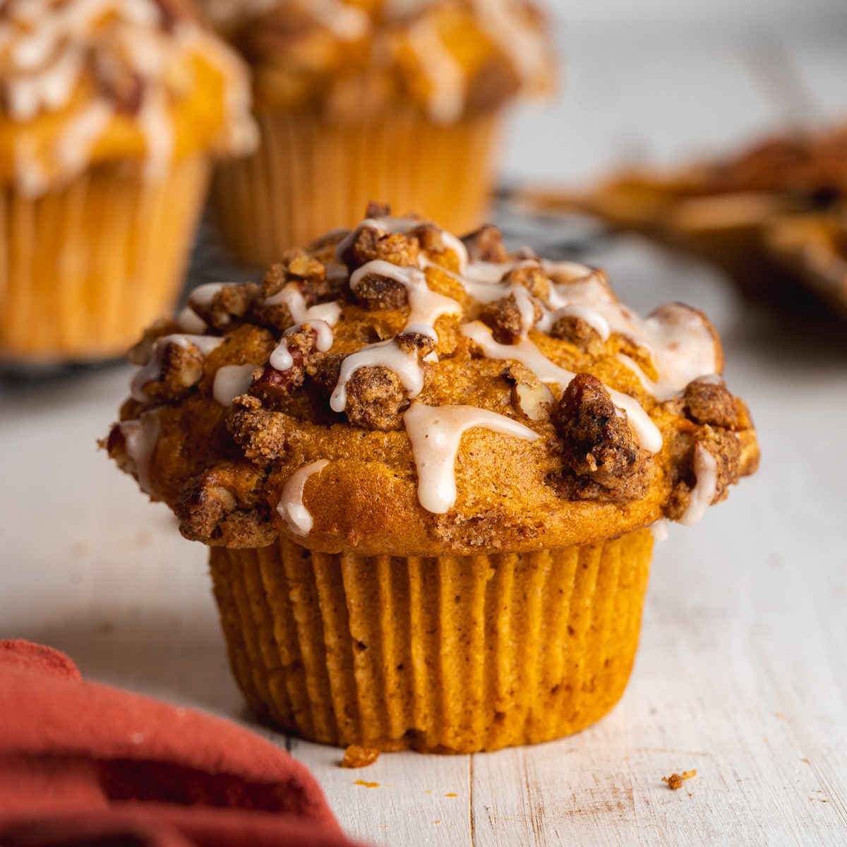 Vegan Sweet Potato Muffins With Pecan Streusel