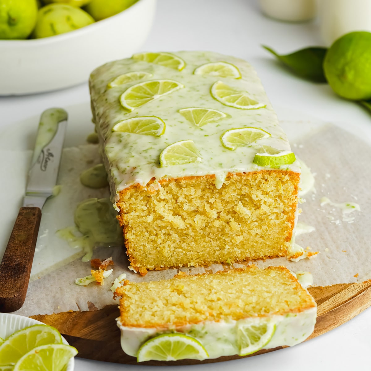 Vegan Lime Pound Cake