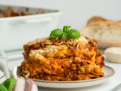 Vegan Lasagna - Addicted to Dates
